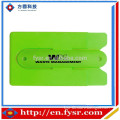 3M Sticky silicone Card Wallet with cell phone stand pocket Silicone smart wallet with stand